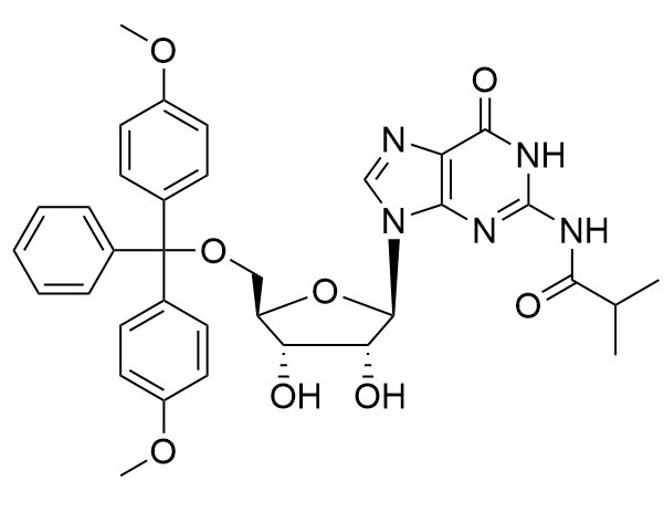 5'-O-(4,4'-二甲氧基三苯甲基)-N2-異丁?；?2'-鳥苷