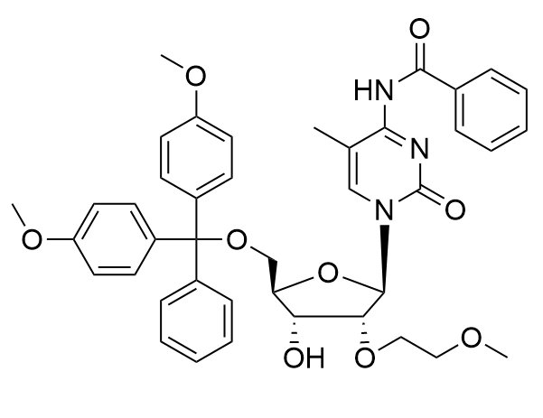 N-苯甲?；?2'-O-甲氧基乙基-5-O-二甲氧基三苯甲基-5-甲基胞苷